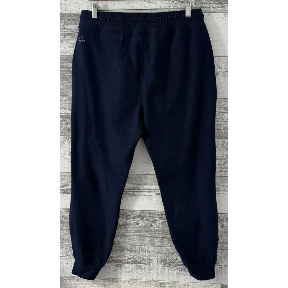Beyond Yoga Jogger Women's L Navy Made In USA Sweatpants Athleisure Loungewear - Picture 2 of 8